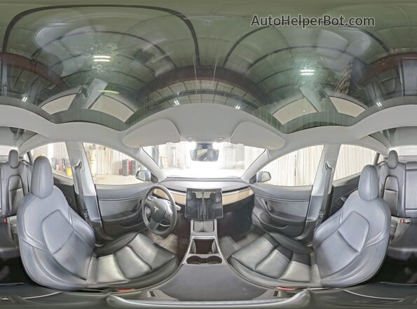5YJ3E1EB4MF858013 2021 TESLA MODEL Угольный Вид наклейки с VIN-кодом