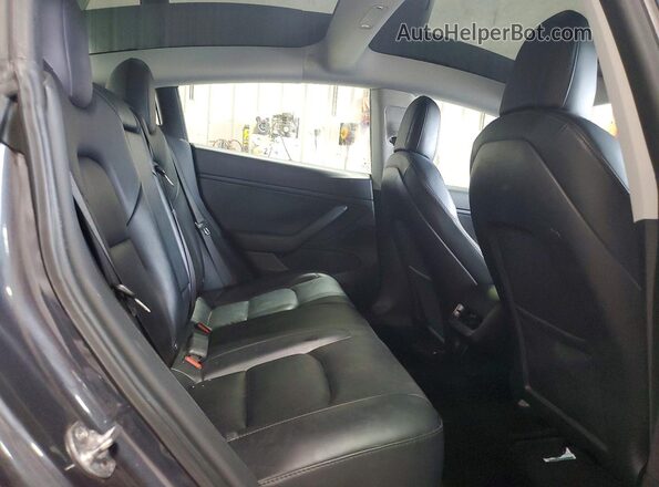 5YJ3E1EB4MF858013 2021 TESLA MODEL Угольный Вид задних сидений
