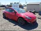 2021 Tesla Model 3 Long Range Red vin: 5YJ3E1EB4MF875443