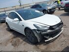 2022 Tesla Model 3 Long Range Dual Motor All-wheel Drive White vin: 5YJ3E1EB4NF109908