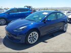2023 Tesla Model 3 Long Range Dual Motor All-wheel Drive Синий vin: 5YJ3E1EB4PF635880