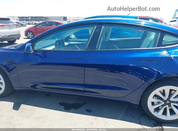 5YJ3E1EB4PF635880 2023 TESLA MODEL 3 Синий Панорамный вид салона 360°