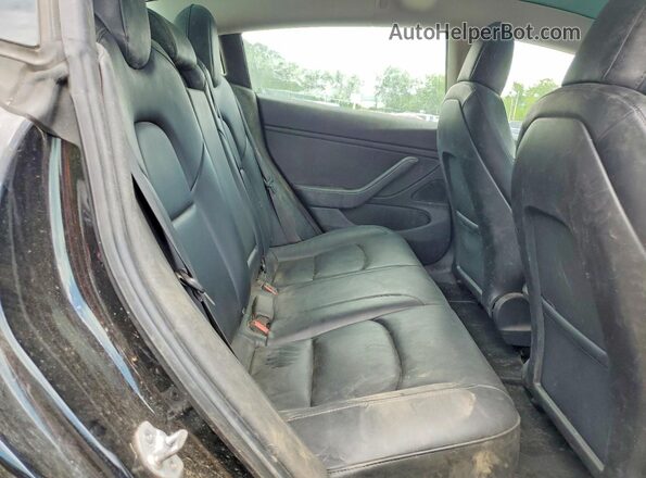 5YJ3E1EB5KF359296 2019 TESLA MODEL Черный Вид задних сидений