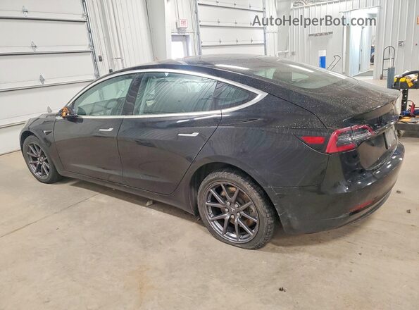 5YJ3E1EB5KF385669 2019 TESLA MODEL Black Tył lewy