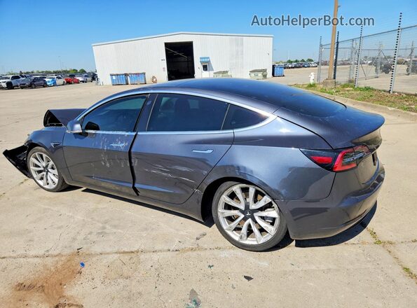 5YJ3E1EB5KF469281 2019 TESLA MODEL Угольный Задняя левая четверть