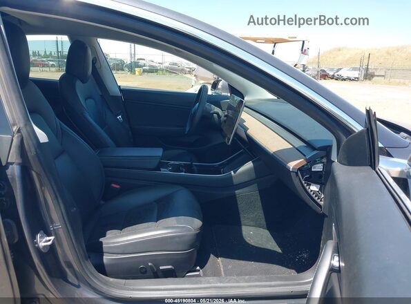 5YJ3E1EB5LF663374 2020 TESLA MODEL 3 Серый Вид салона спереди