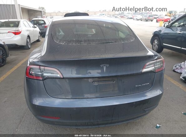 5YJ3E1EB5MF099856 2021 TESLA MODEL 3 Синий 