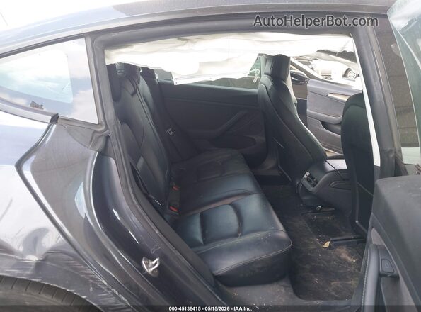 5YJ3E1EB5MF099856 2021 TESLA MODEL 3 Синий Вид наклейки с VIN-кодом