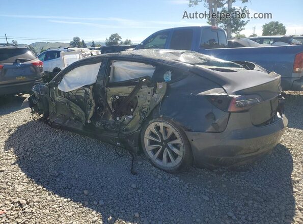 5YJ3E1EB5NF204834 2022 TESLA MODEL Серый Задняя левая четверть