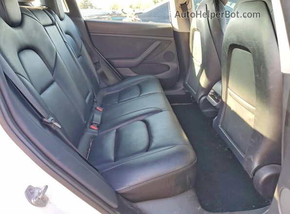 5YJ3E1EB5NF227076 2022 TESLA MODEL Белый Вид задних сидений
