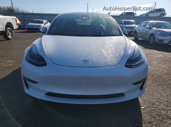 5YJ3E1EB5NF227076 2022 TESLA MODEL Белый Вид спереди