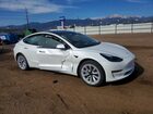 2022 Tesla Model 3 Белый vin: 5YJ3E1EB5NF264354