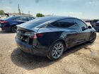 2022 Tesla Model 3 Black vin: 5YJ3E1EB5NF289593 Damage: Right Front Tire, Worn, Replacement Required