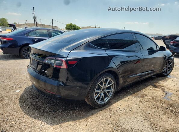 5YJ3E1EB5NF289593 2022 TESLA MODEL Black 