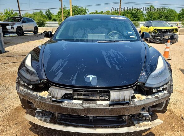 5YJ3E1EB5NF289593 2022 TESLA MODEL Black Widok z przodu