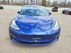 2018 Tesla Model 3 Синий vin: 5YJ3E1EB6JF064447