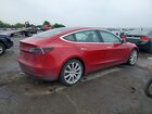 2018 Tesla Model 3 Красный vin: 5YJ3E1EB6JF111475
