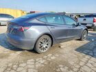 2022 Tesla Model 3 Gray vin: 5YJ3E1EB6NF184433