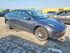 2022 Tesla Model 3 Gray vin: 5YJ3E1EB6NF184433