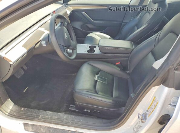 5YJ3E1EB6NF199899 2022 TESLA MODEL Белый Вид салона спереди