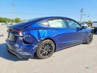 2024 Tesla Model 3 Blue vin: 5YJ3E1EB6RF718522