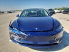 2024 Tesla Model 3 Blue vin: 5YJ3E1EB6RF718522