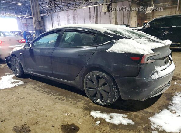 5YJ3E1EB6SF902168 2025 TESLA MODEL Угольный Задняя левая четверть