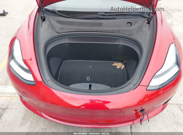 5YJ3E1EB7JF085002 2018 TESLA MODEL 3 Красный Вид сзади
