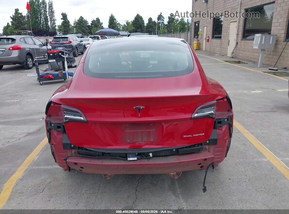 5YJ3E1EB7JF085002 2018 TESLA MODEL 3 Красный 