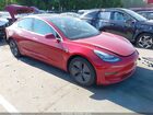 2018 Tesla Model 3 Long Range/performance Red vin: 5YJ3E1EB7JF096291