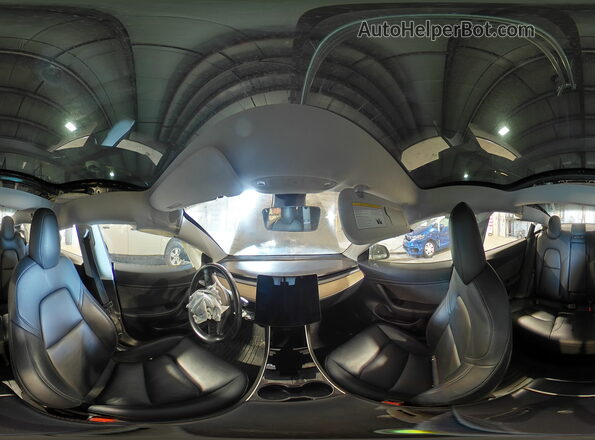 5YJ3E1EB7JF149264 2018 TESLA MODEL Black Вид наклейки з VIN-кодом