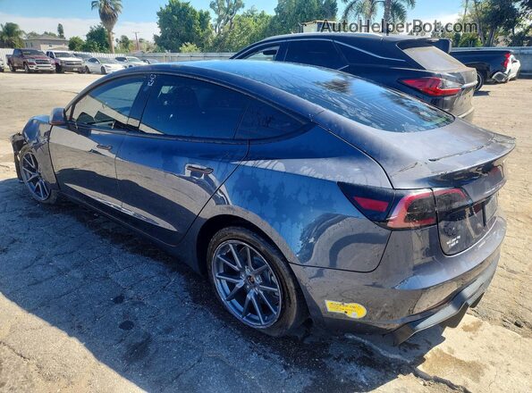 5YJ3E1EB7KF205463 2019 TESLA MODEL Серый Задняя левая четверть