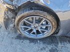 2019 Tesla Model 3 Серый vin: 5YJ3E1EB7KF205463 Damage: Left Front Wheel, Curb Rash, > 12 Inches