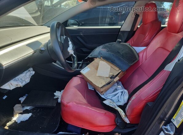 5YJ3E1EB7KF205463 2019 TESLA MODEL Серый 
