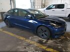 2021 Tesla Model 3 Long Range Blue vin: 5YJ3E1EB7MF055941