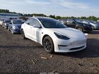 2022 Tesla Model 3 Long Range Dual Motor All-wheel Drive White vin: 5YJ3E1EB7NF154762
