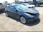 2022 Tesla Model 3 Long Range Dual Motor All-wheel Drive Black vin: 5YJ3E1EB7NF248771