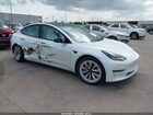 2022 Tesla Model 3 Long Range Dual Motor All-wheel Drive White vin: 5YJ3E1EB7NF339345