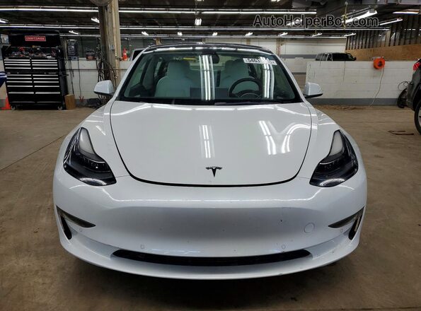 5YJ3E1EB7NF349616 2022 TESLA MODEL White წინა ხედი