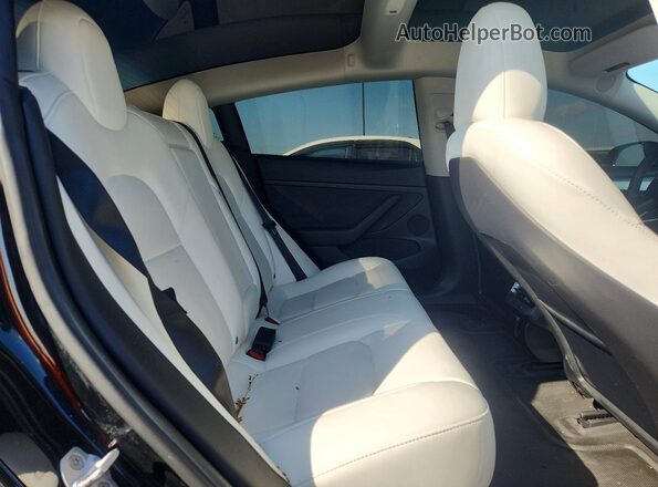 5YJ3E1EB7PF591535 2023 TESLA MODEL Черный Вид задних сидений