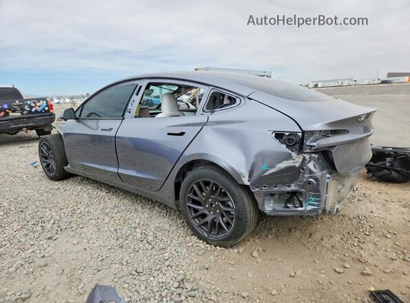 5YJ3E1EB7SF004453 2025 TESLA MODEL Серый Задняя левая четверть