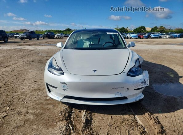 5YJ3E1EB8LF640333 2020 TESLA MODEL Белый Вид спереди