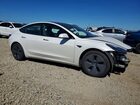 2021 Tesla Model 3 White vin: 5YJ3E1EB8MF974511