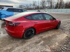 2021 Tesla Model 3 Red vin: 5YJ3E1EB8MF975920
