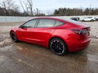 2021 Tesla Model 3 Red vin: 5YJ3E1EB8MF975920