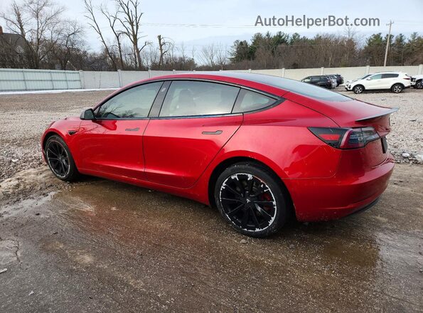 5YJ3E1EB8MF975920 2021 TESLA MODEL Red Tył lewy