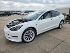 2022 Tesla Model 3 White vin: 5YJ3E1EB8NF270259