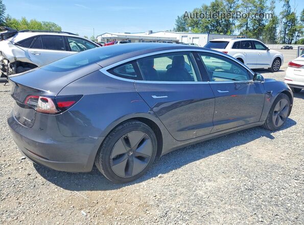 5YJ3E1EB9JF089763 2018 TESLA MODEL Серый Задняя правая четверть