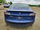 2018 Tesla Model 3 Синий vin: 5YJ3E1EB9JF093621