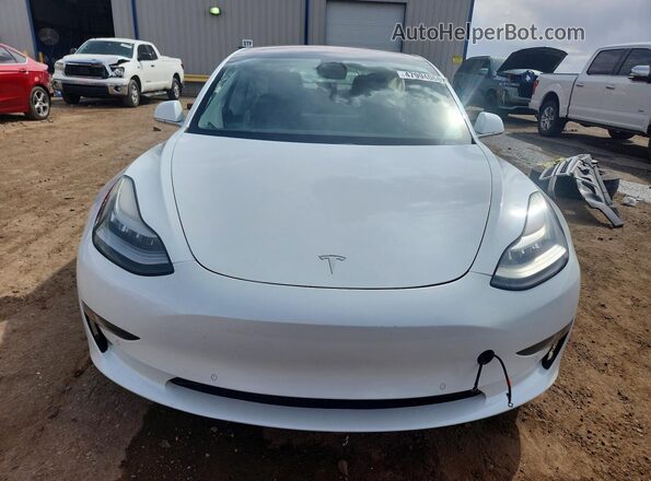 5YJ3E1EB9JF094865 2018 TESLA MODEL Белый Вид спереди
